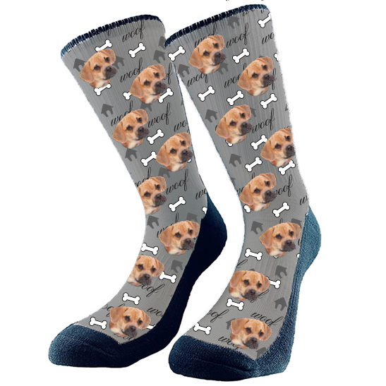 These photo socks are high quality all over socks with sublimated print provide optimum comfort with style wherever one might go!