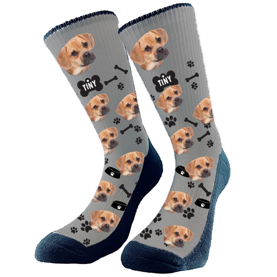 Get custom socks with your very own fur babies face on them! They make the perfect gift Excellent for any holiday, birthday, or anniversary! Every pair is made to order in Alberta, Canada.   Valentine's Day, Mother's Day, Birthday's and Anniversaries really make these custom socks the perfect gift.