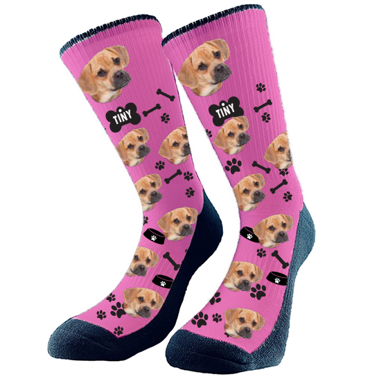 Get custom socks with your very own fur babies face on them! They make the perfect gift Excellent for any holiday, birthday, or anniversary! Every pair is made to order in Alberta, Canada.   Valentine's Day, Mother's Day, Birthday's and Anniversaries really make these custom socks the perfect gift.