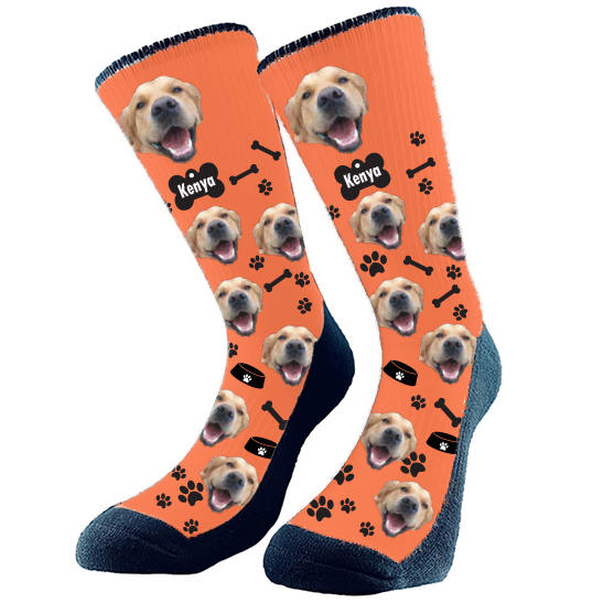 Get custom socks with your very own fur babies face on them! They make the perfect gift Excellent for any holiday, birthday, or anniversary! Every pair is made to order in Alberta, Canada.   Valentine's Day, Mother's Day, Birthday's and Anniversaries really make these custom socks the perfect gift.