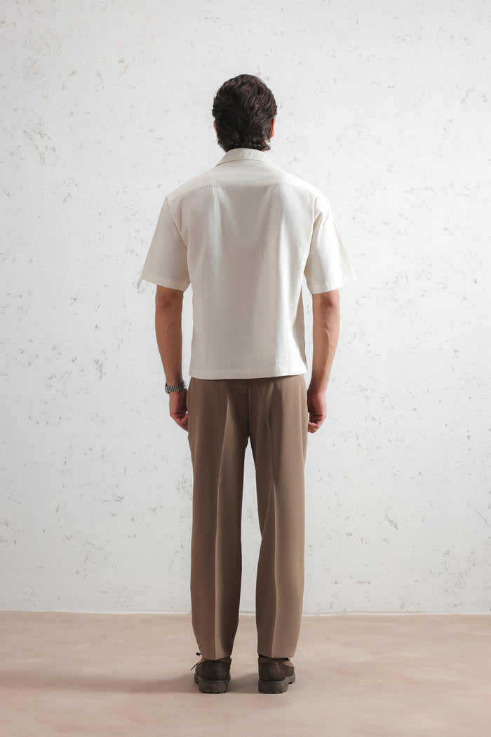 Double Pocket Pleated Shirt