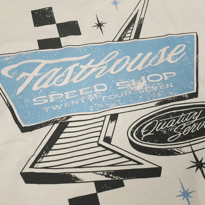 Drive-In SS Tee - Light Gray