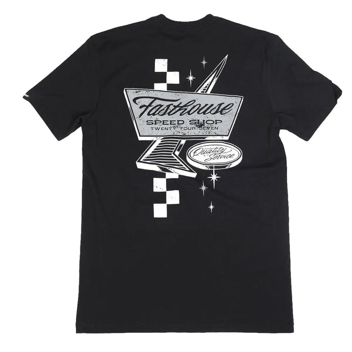 Fasthouse Drive In short-sleeve graphic t-shirt in black, available in big and tall sizes