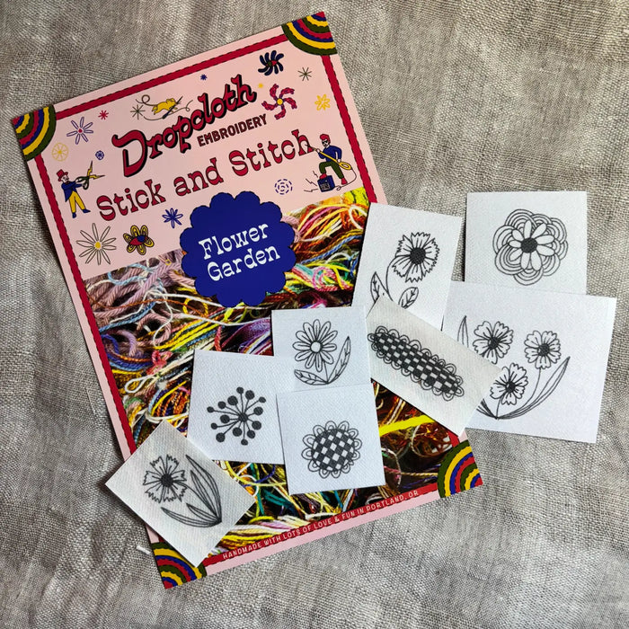 Dropcloth Stick and Stitch