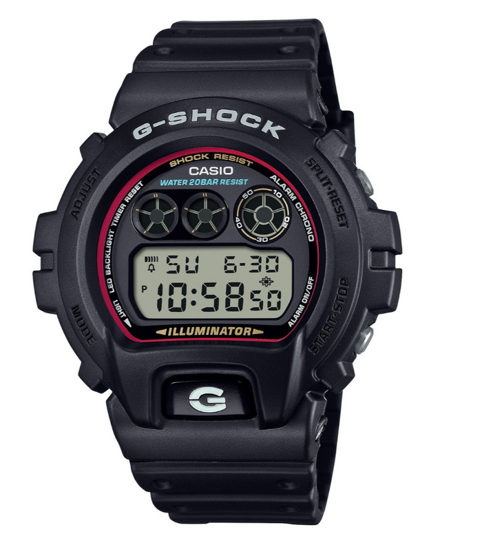 G-Shock DW6900 series watch in black