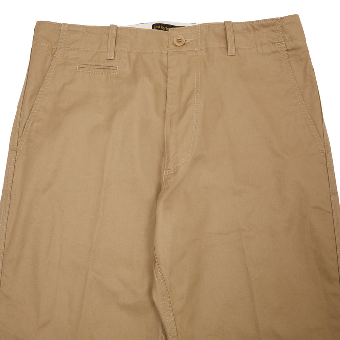 East Harbour Surplus Axel Cotton/Linen Pants in Khaki