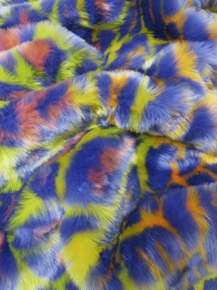 Ecoshag Hippie Jaguar Faux Fur Fabric / Mirage