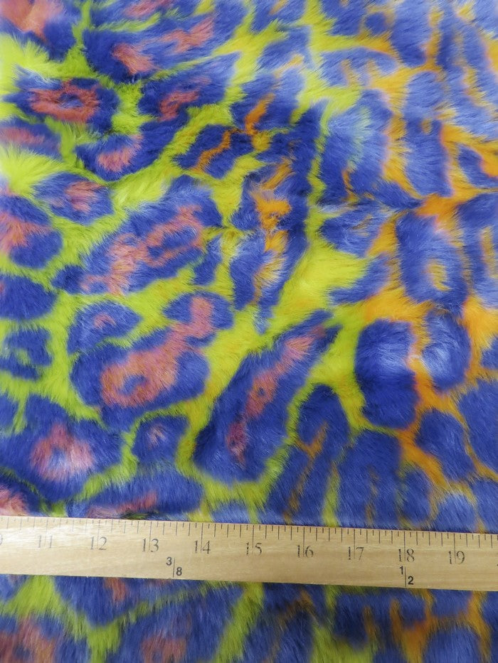 Ecoshag Hippie Jaguar Faux Fur Fabric / Mirage