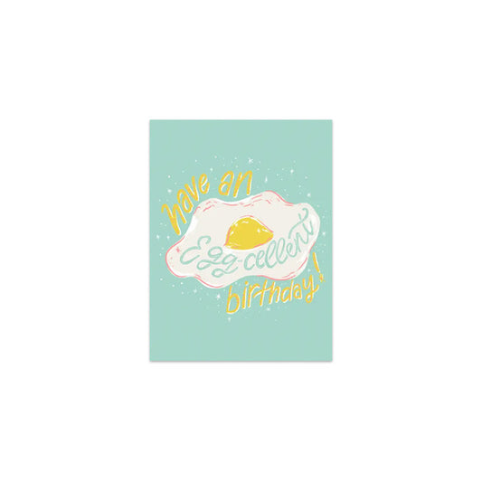 Eggcellent Greeting Card