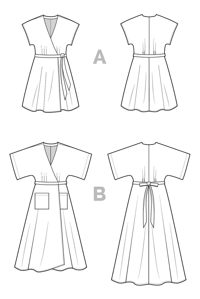 Elodie Wrap Dress