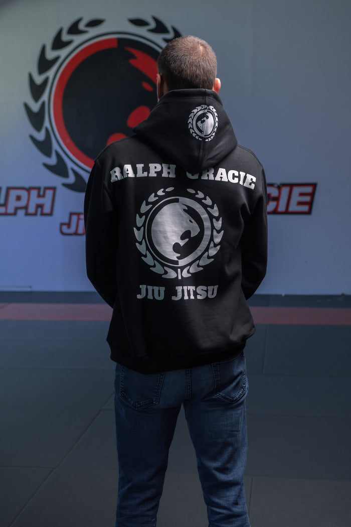 Embroidered Zip-Up Hoodie
