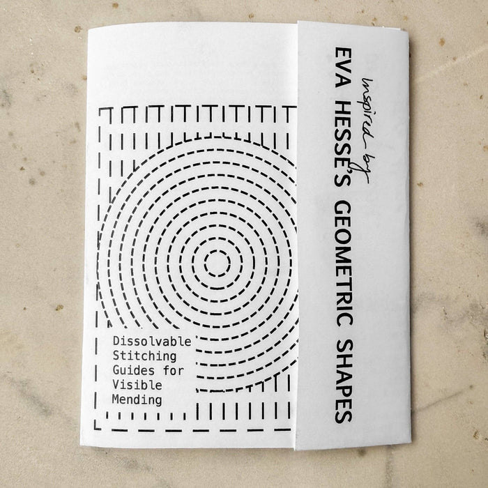 Eva Hesse's Geometric Shapes: Visible Mending Transfers