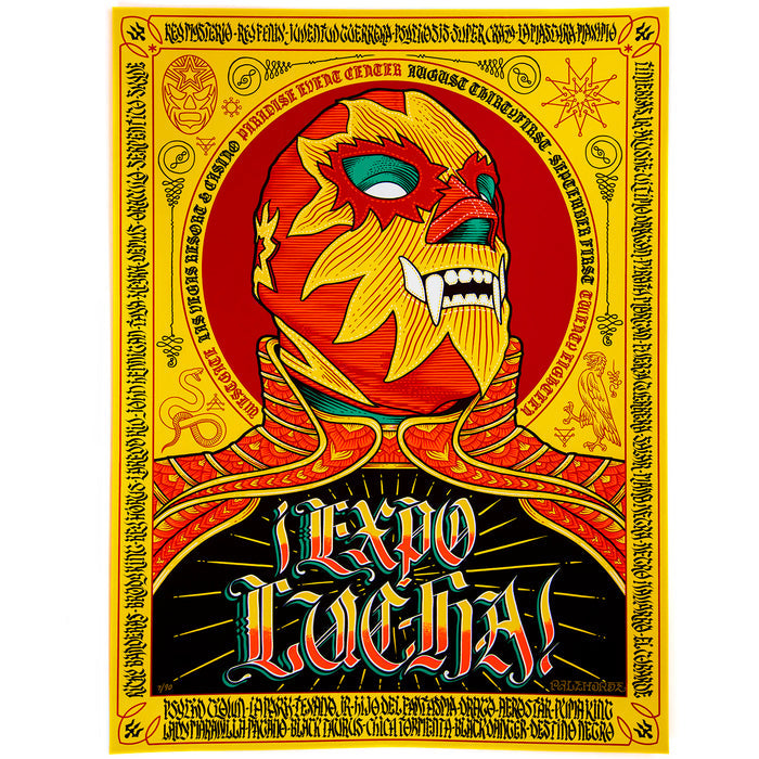 Expo Lucha: Main Edition Screen-print