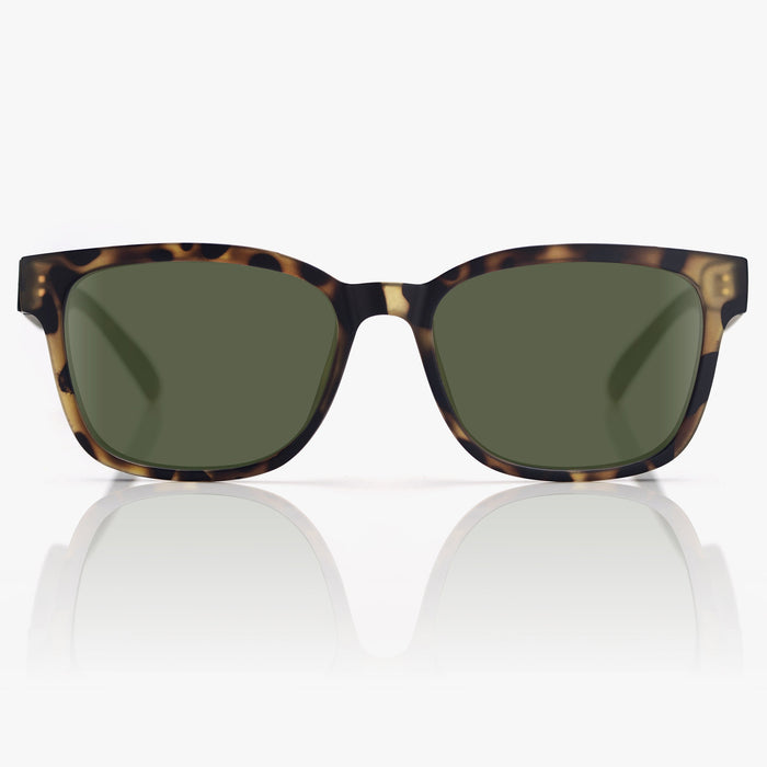 Madson Ezra sunglasses in tortoise with G15 polarized lens, alternate product view