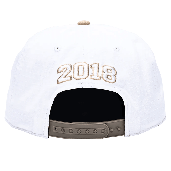 Fan Ink LAFCSwingman Wax Snapback Hat (White/Gold) | SoccerWearhouse