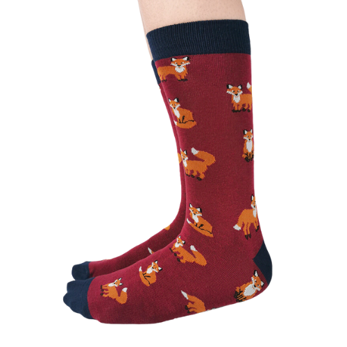 Feeling Foxy Socks - Sock Bar