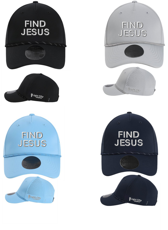 Find Jesus Structured Performance Cap
