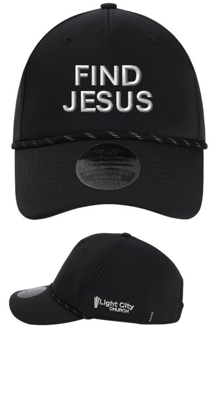 Find Jesus Structured Performance Cap