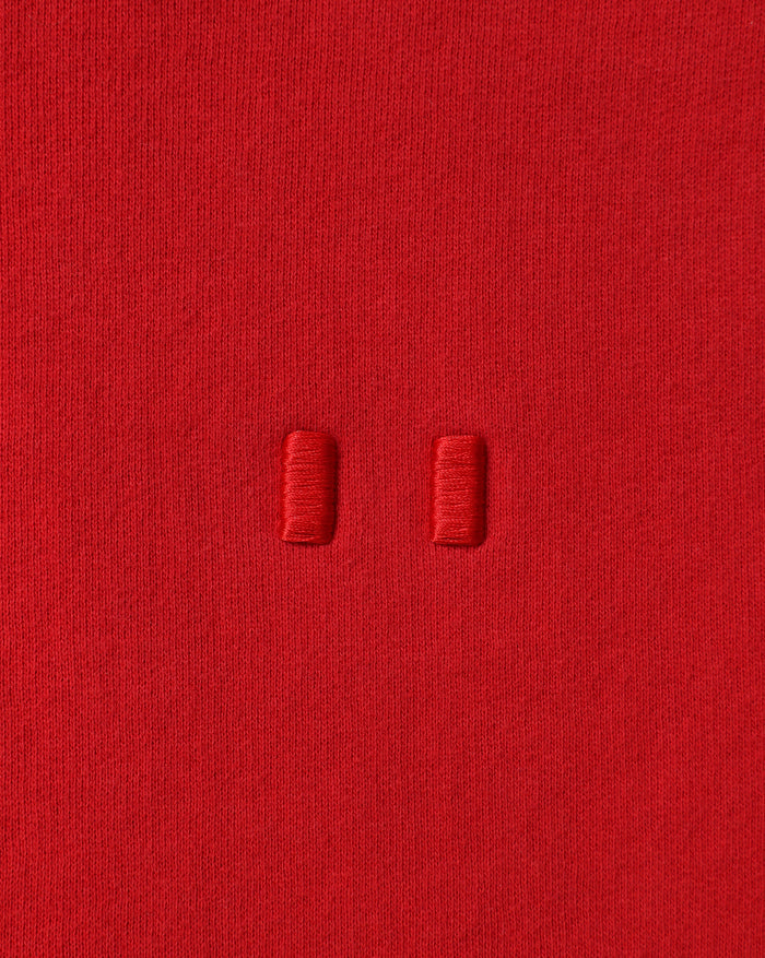Made in Canada Flag Fleece Hoodie Red - Unisex - Province of Canada