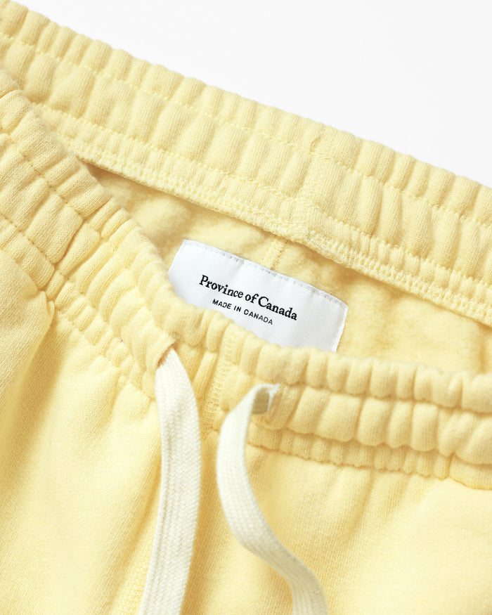 Made in Canada Flag Fleece Sweatpant Butter - Unisex - Province of Canada