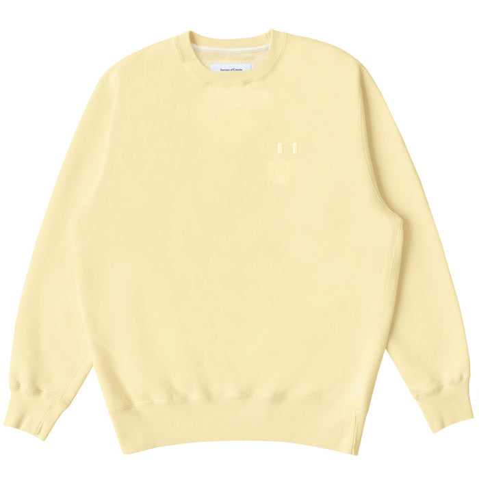 Made in Canada Flag Fleece Sweatshirt Butter - Unisex - Province of Canada