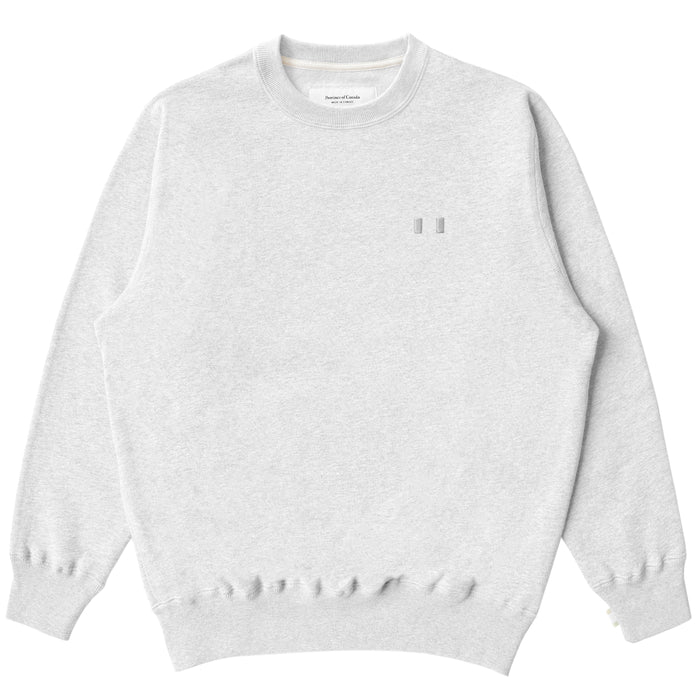 Made in Canada Flag Fleece Sweatshirt Cloud - Unisex - Province of Canada