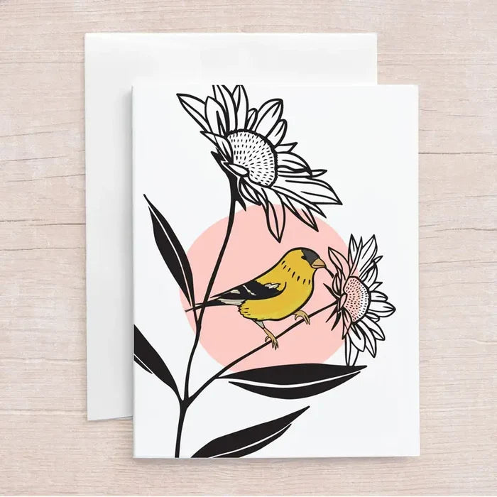 Goldfinch Sunflower