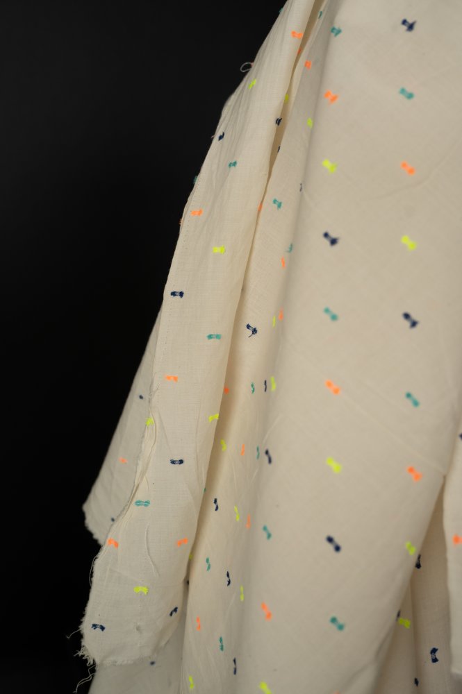 Fluro Dobby Indian Cotton