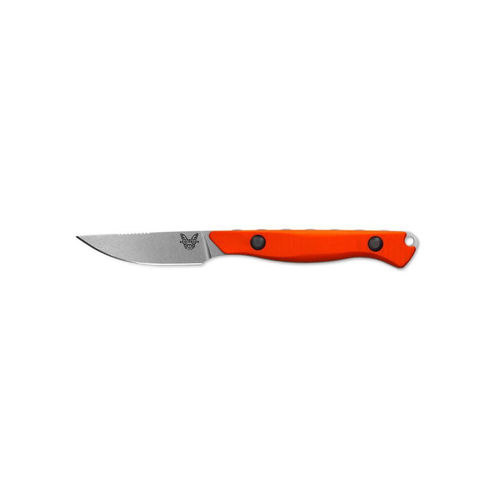 Benchmade Flyway folding knife with orange handle