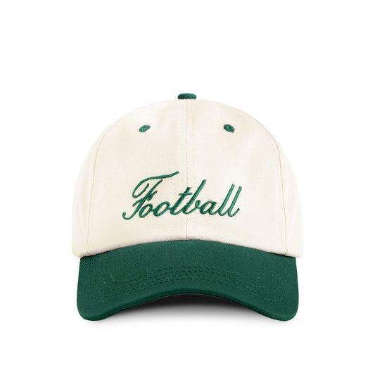 Made in Canada 100% Cotton Royal Blue Natural Football Script Baseball Hat - Province of Canada