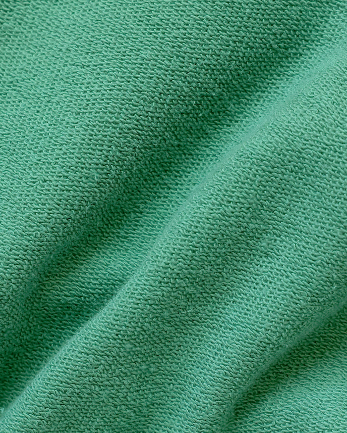 Made in Canada 100% Organic Cotton Football Script Sweatshirt Green - Unisex - Province of Canada