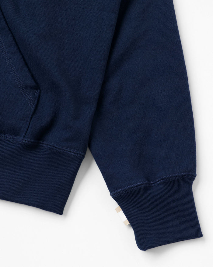 Made in Canada 100% Cotton French Terry Zip Hoodie Navy Blue - Unisex - Province of Canada