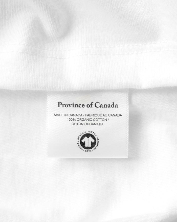 Friday V-Neck Tee White