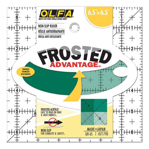 Frosted Rulers