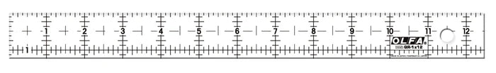 Frosted Rulers