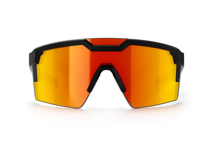 Front view of the Heat Wave Future Tech Sunblast Z87+ safety sunglasses