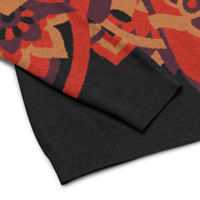 Ganesha: Knitted Crew Neck Sweater