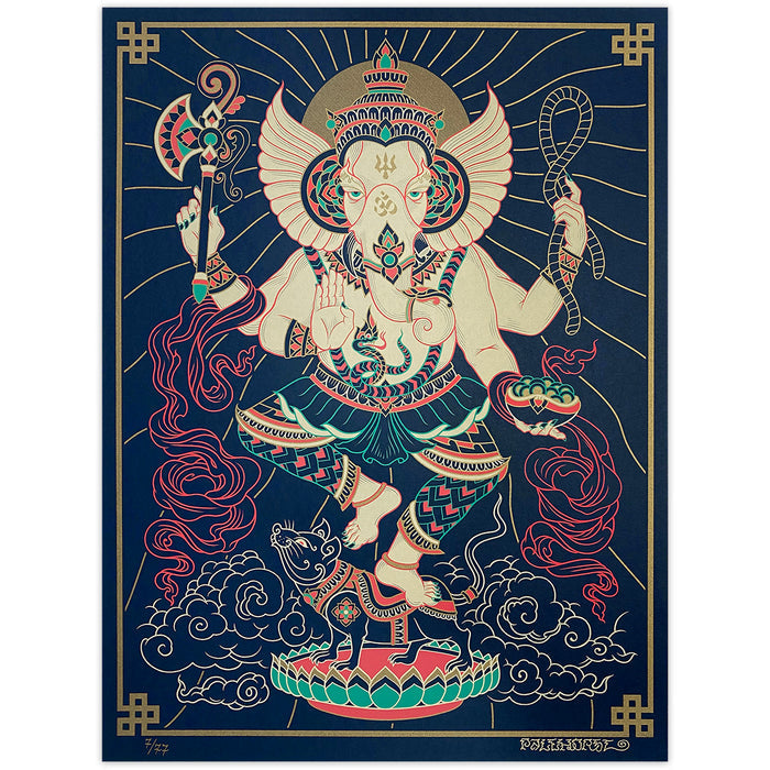 'Ganesha' Screen-print - 3 Variants