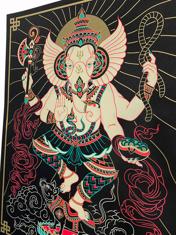 'Ganesha' Screen-print - 3 Variants