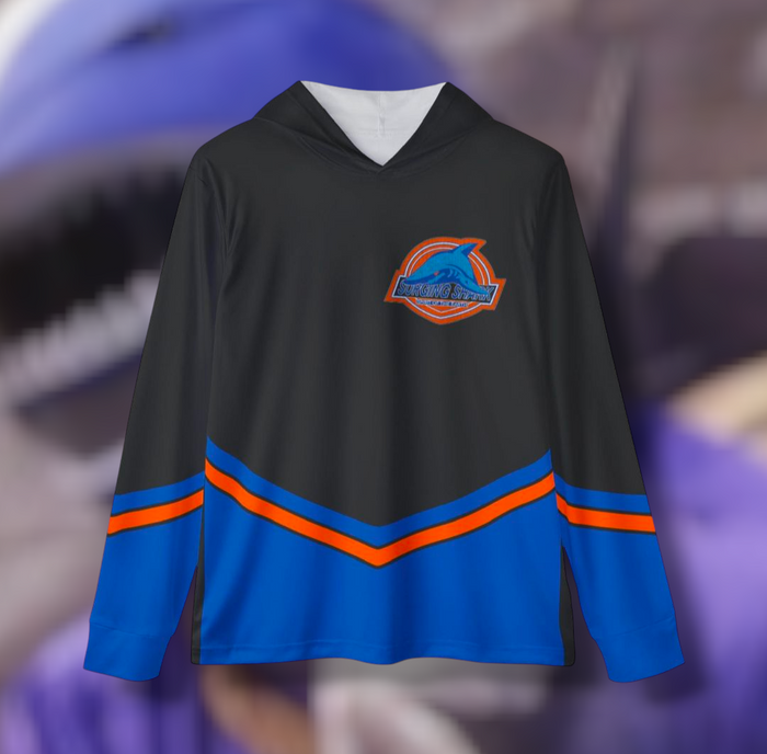 Super Sentai Inspired  Gaoranger blue ranger costume hoodie