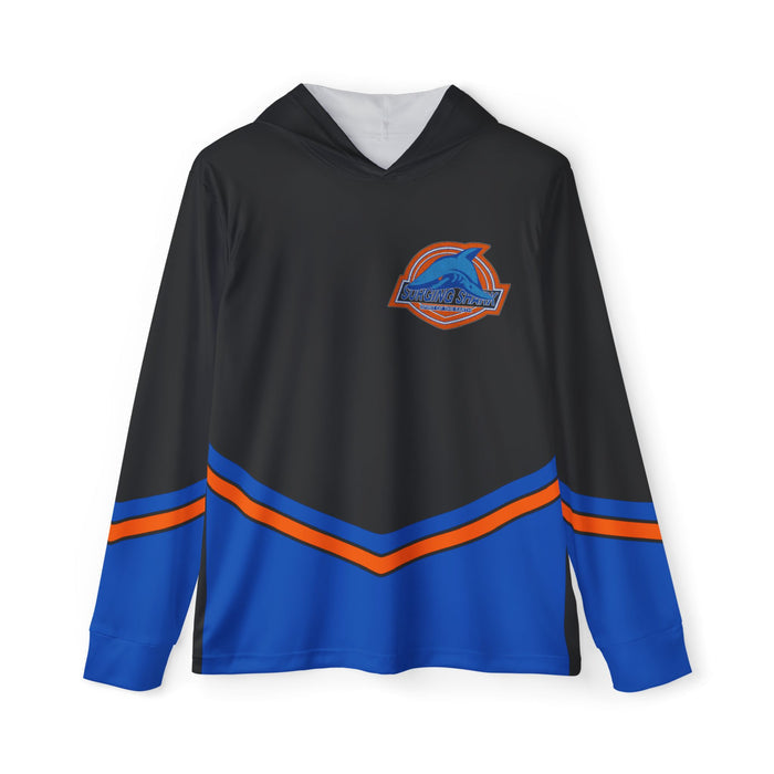 Gaoranger Blue Hoodie (Full Print) Super Sentai Custom Lightweight, Breathable, Workout, Pull over, Fitness, Retro 90s