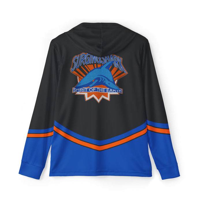Gaoranger Blue Hoodie (Full Print) Super Sentai Custom Lightweight, Breathable, Workout, Pull over, Fitness, Retro 90s
