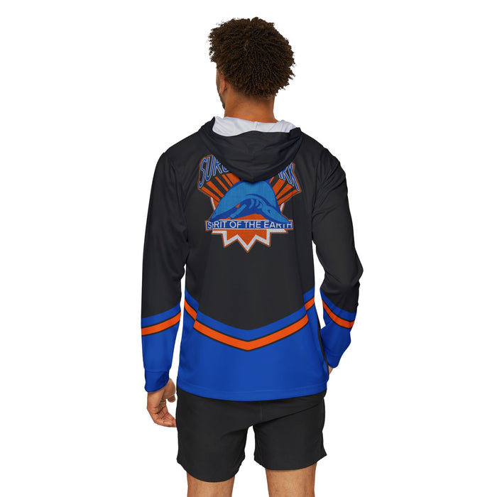 Gaoranger Blue Hoodie (Full Print) Super Sentai Custom Lightweight, Breathable, Workout, Pull over, Fitness, Retro 90s
