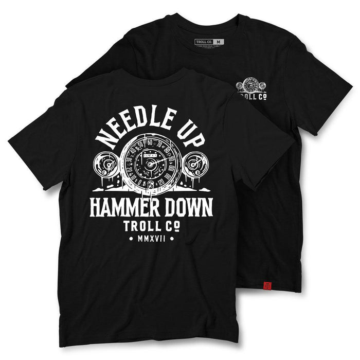 Troll Co. Gas Pedal graphic tee in black