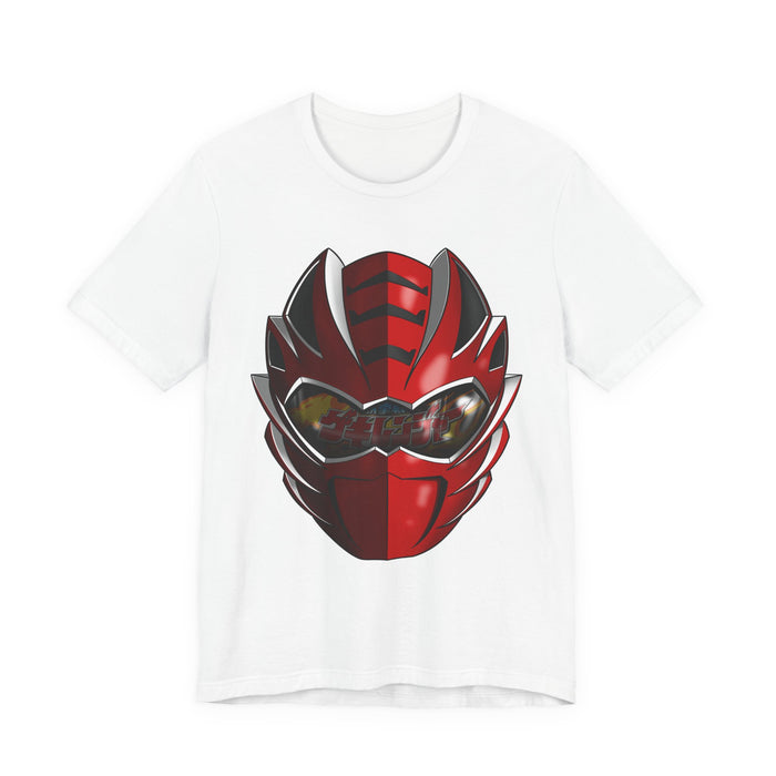 Gekiranger Helmet Tee Super Sentai T Shirt Custom Graphic Art Cosplay Shirts Rangers Retro Vintage 90s