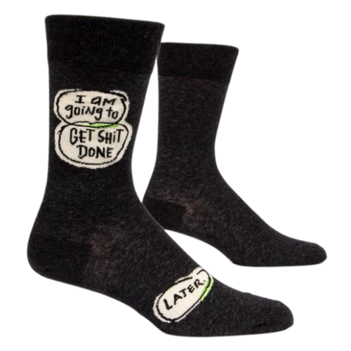 Get Shit Done, Later - Sock Bar