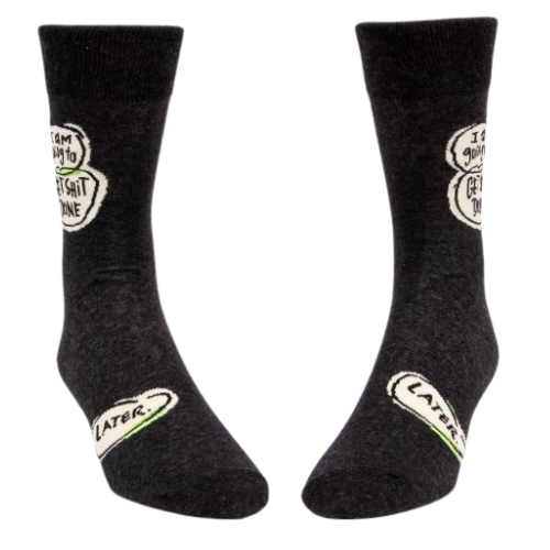 Get Shit Done, Later - Sock Bar