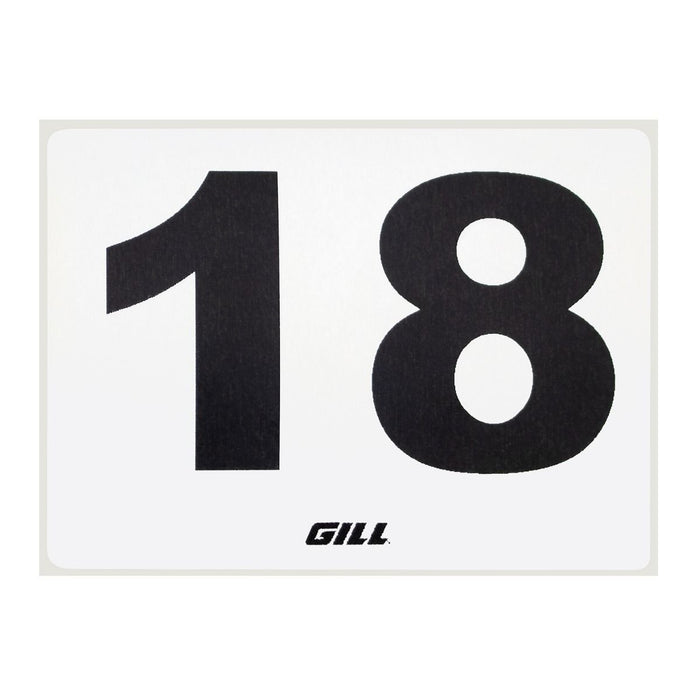 Gill Hip Numbers; #1-9; Sets Of 25 — Competitor Numbers (image 2)