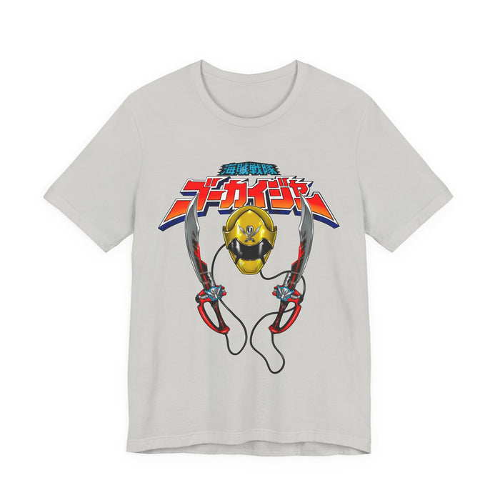 Gokai Yellow Tee Super Sentai T Shirt Custom Graphic Art Cosplay Shirts Rangers Retro Vintage 90s