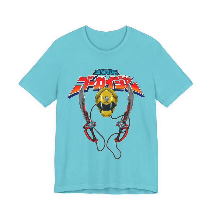 Gokai Yellow Tee Super Sentai T Shirt Custom Graphic Art Cosplay Shirts Rangers Retro Vintage 90s